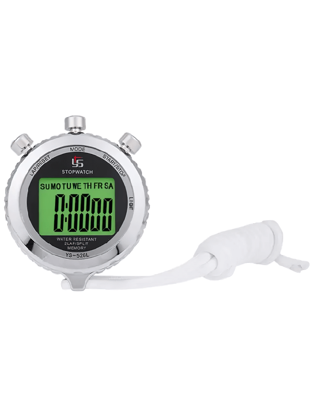 Silent Stopwatch with Countdown Timer - SF3465, featuring large digital display for precision timing, ideal for sports and training.